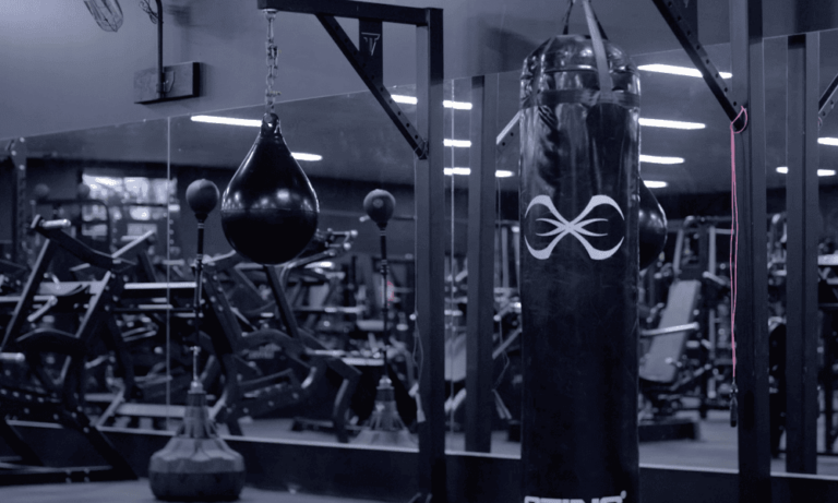 Boxing bag and speedball at next level echuca