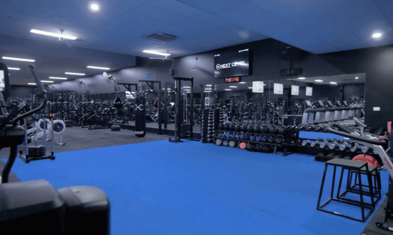 Next level gym open area